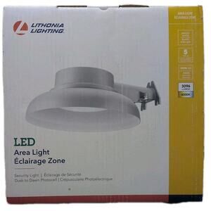 Lithonia Lighting LED Gray Outdoor Canopy Area Light 3096 Lum (E2)